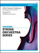 Alla Danza Tedesca Orchestra sheet music cover